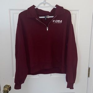 quarter zip sweatshirt